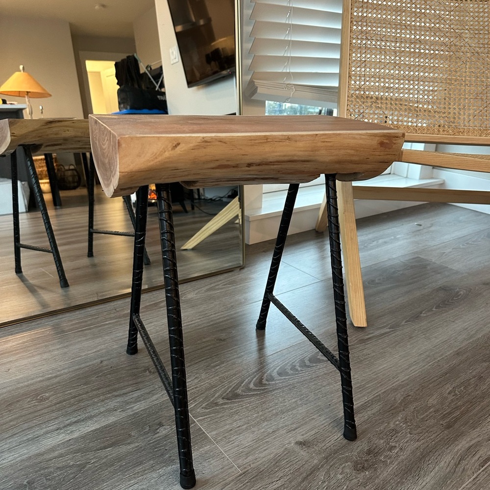 Small wooden stool